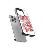 Charles Leclerc Red Premium Glass Phone Cases