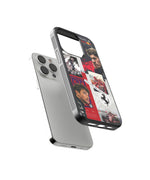 F1 Collages Premium Glass Phone Cases