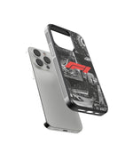 F1 Lane Spotify Premium Glass Phone Cases