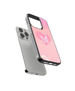 Butterfly Pinteresty Premium Glass Phone Cases