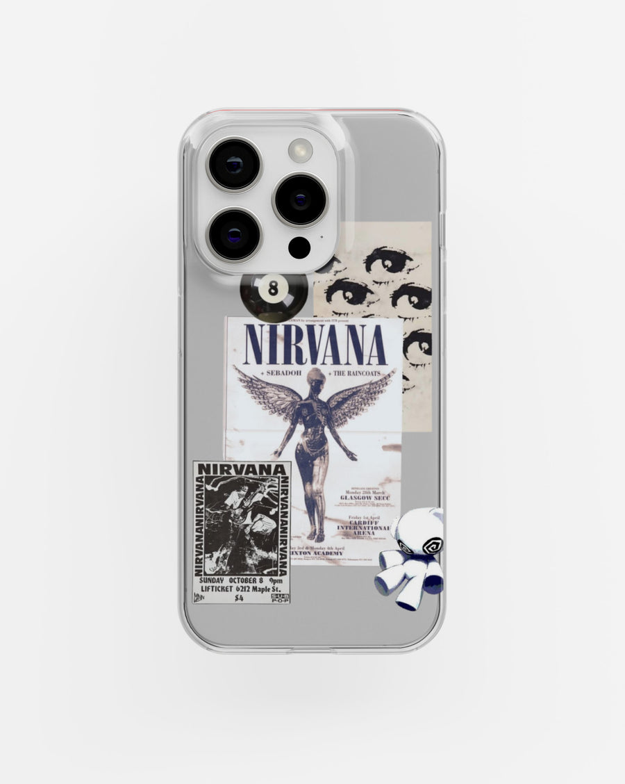 Nirvana Clear Silicone Case