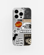 Anti Social Club Clear Silicone Case