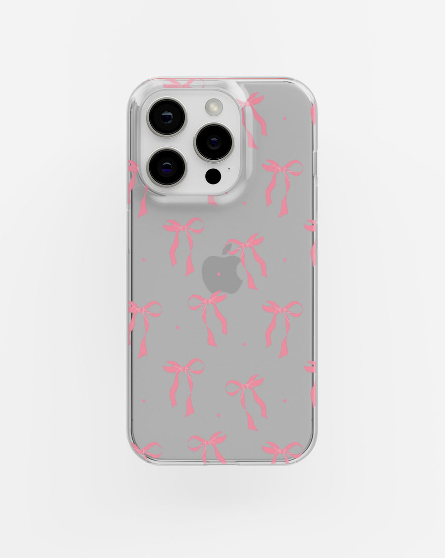 Pinteresty Bow 1 Clear Silicone Case