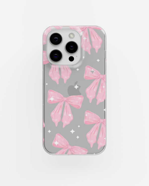 Pinteresty Bow 2 Clear Silicone Case