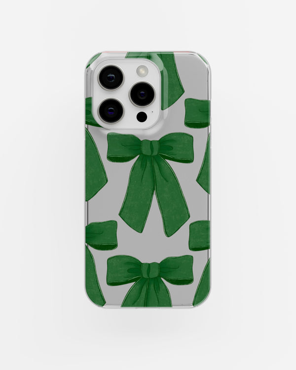 Pinteresty Bow 3 Clear Silicone Case