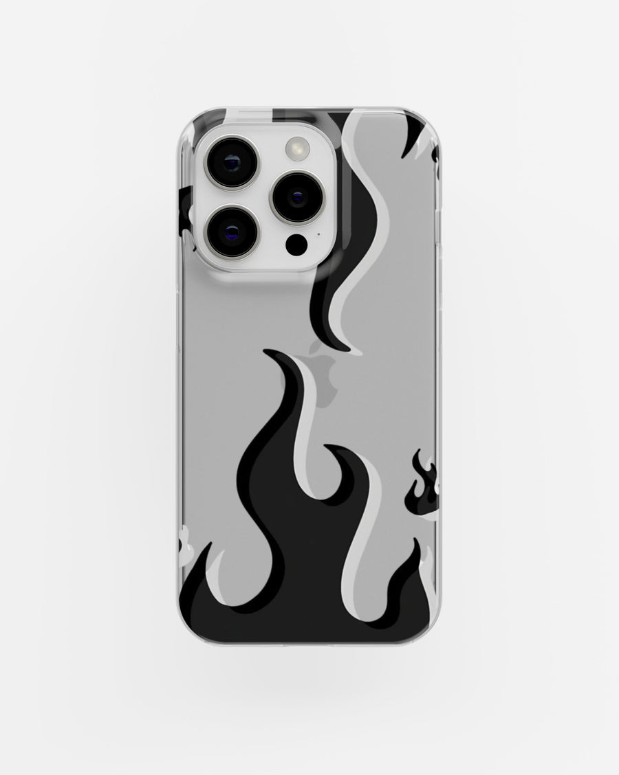 Flame 2 Clear Silicone Case