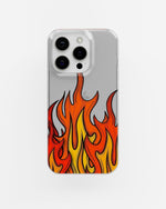 Flame Clear Silicone Case