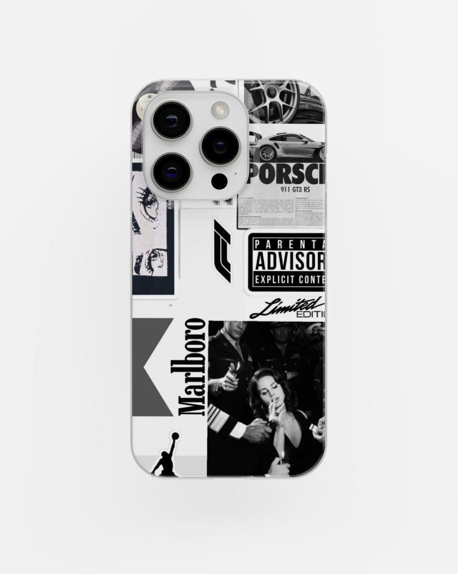 Malboro Clear Silicone Case