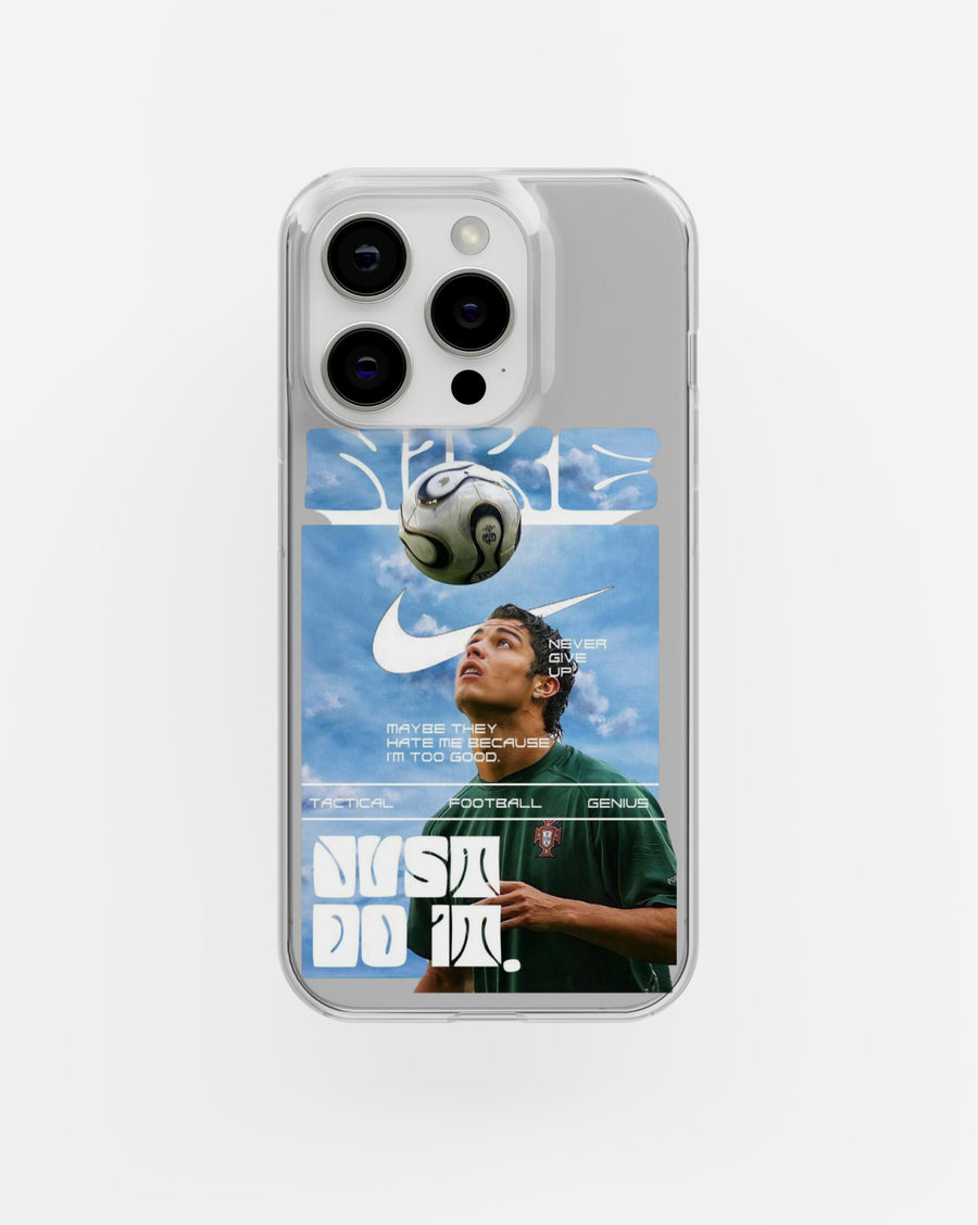 Just Do it Clear Silicone Case