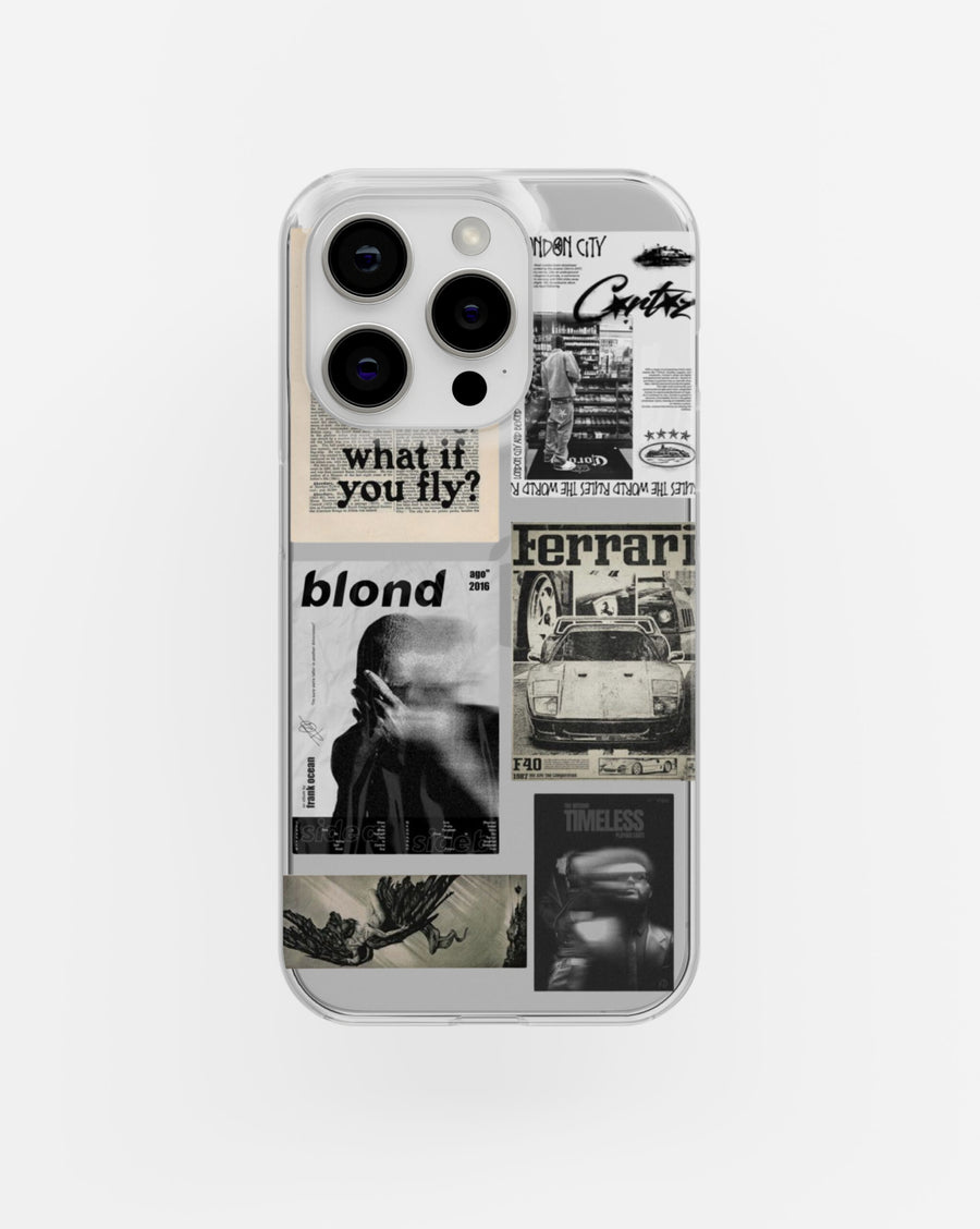 What If You Fly Clear Silicone Case