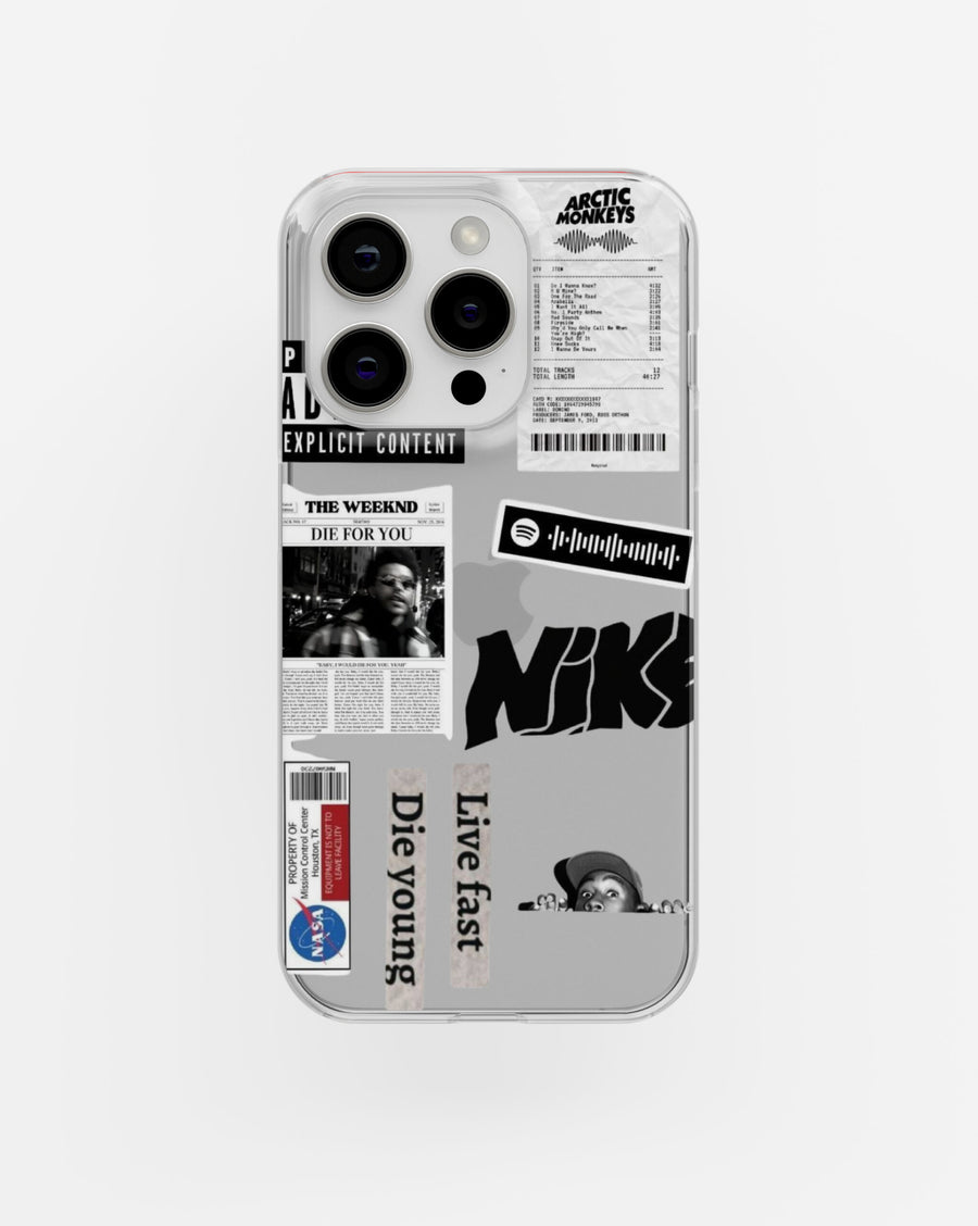 Nike Clear Silicone Case