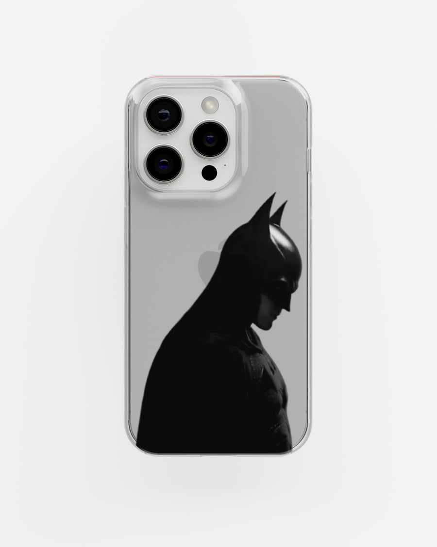Batman Silhouette Clear Silicone Case