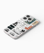 PEACE  Clear Silicone Case
