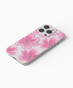Pinteresty Floral 3 Clear Silicone Case