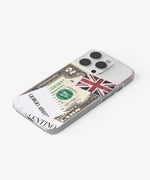 Old Money Note Clear Silicone Case