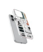PEACE  Clear Silicone Case
