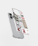 Pretty Girl Study Hard Clear Silicone Case