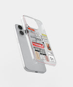 I am not a Morning Person Clear Silicone Case