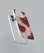 Red Heart Aesthetic Clear Silicone Case