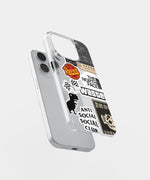 Anti Social Club Clear Silicone Case