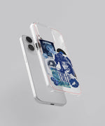 Blue Billie Collage Clear Case – Indie Aesthetic Phone Cover