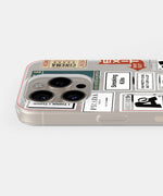 PEACE  Clear Silicone Case