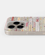 Love Story Clear Silicone Case