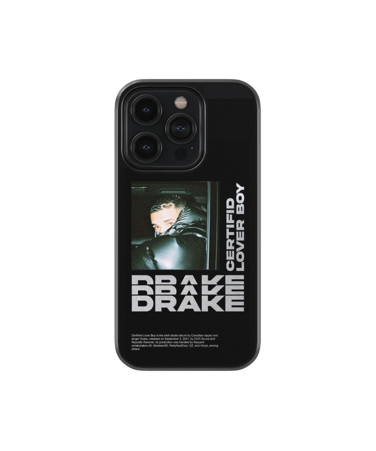 Certified Lover Boy " Drake" Premium Glass Phone Cases - Image 1