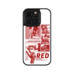 Charles Leclerc Red Premium Glass Phone Cases
