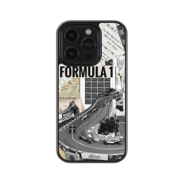 Formula One Spotify Premium Glass Phone Cases