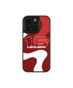 Charles Leclerc Abstract Premium Glass Phone Cases