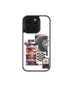F1 Track Premium Glass Phone Case