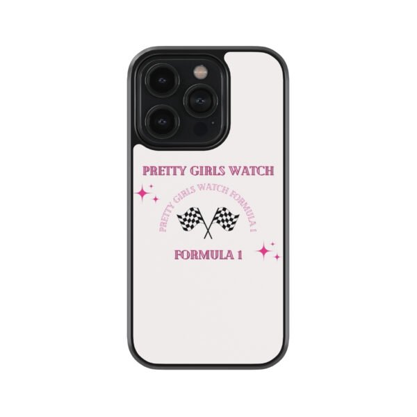 Pretty Girls Watch Formula 1 Premium Glass Phone Cases