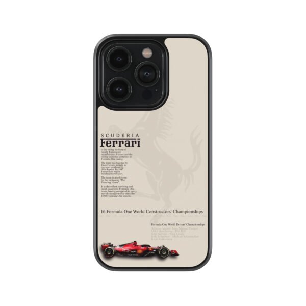 Scuderia Ferrari Premium Glass Phone Case