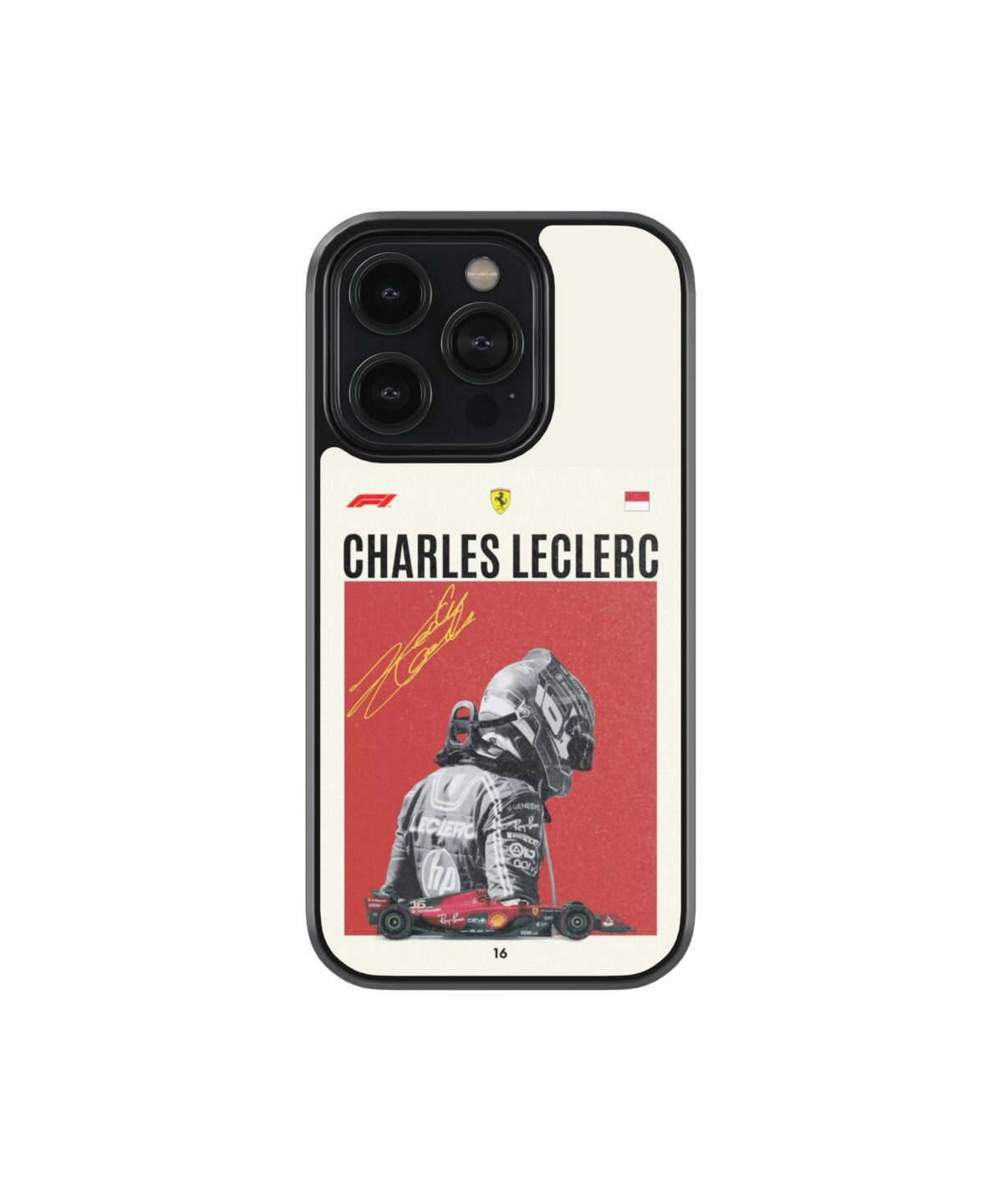 Charles Lecler Posters Premium Glass Phone Cases - Image 1