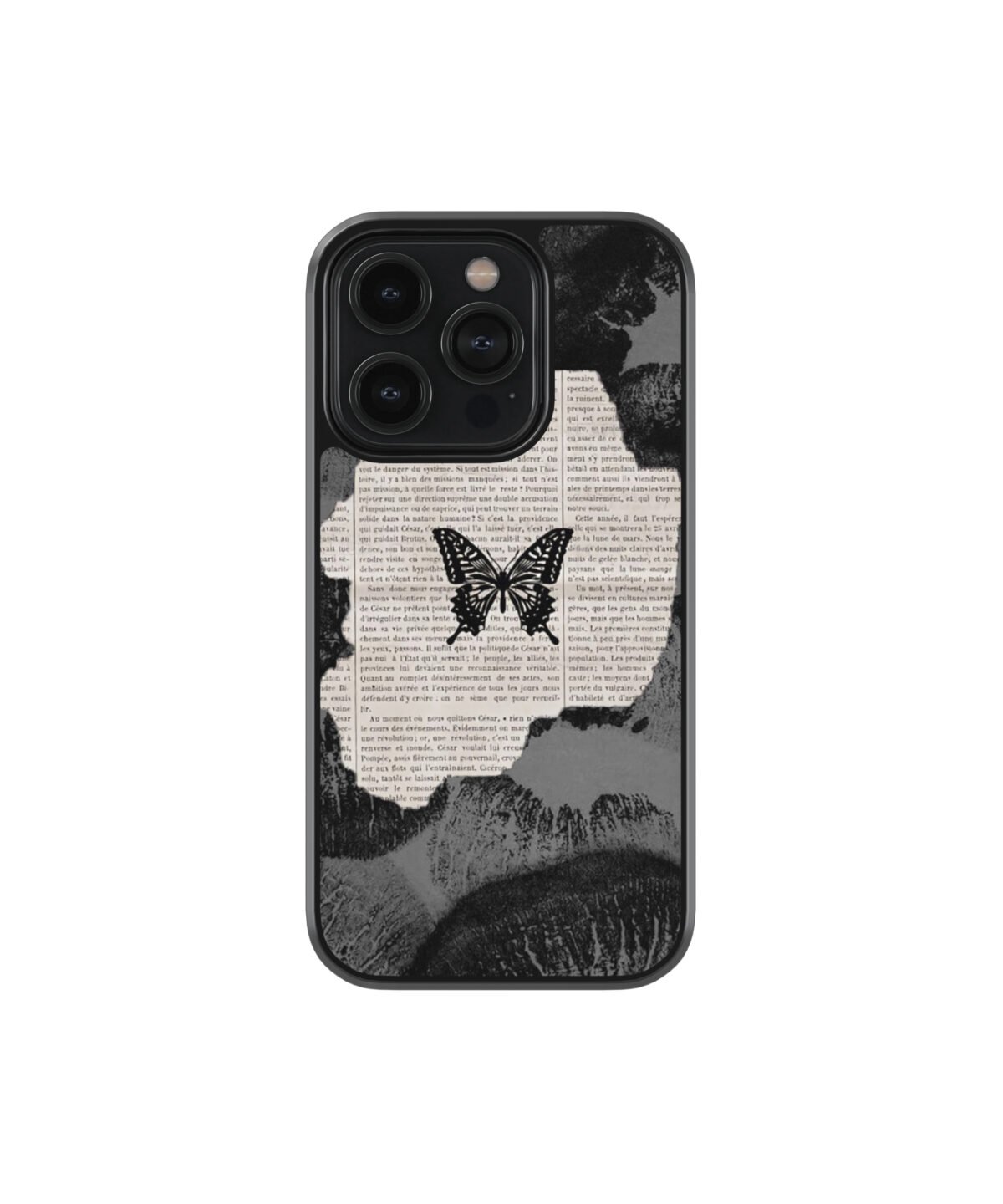 Butterfly Vintage Premium Glass Phone  Cases - Image 1