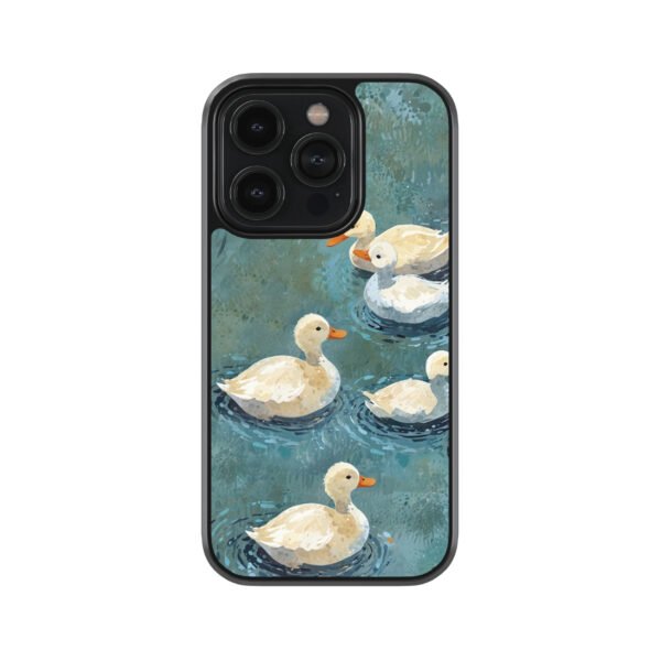Swans Vintage Premium Glass Phone Case