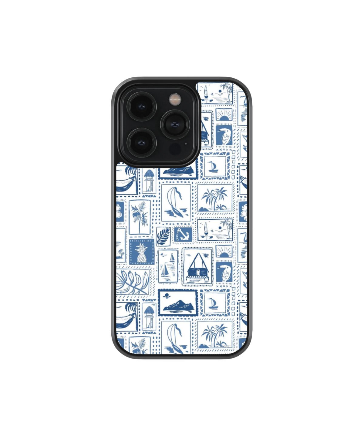 Beach Pintresty Premium Glass Phone Cases - Image 1