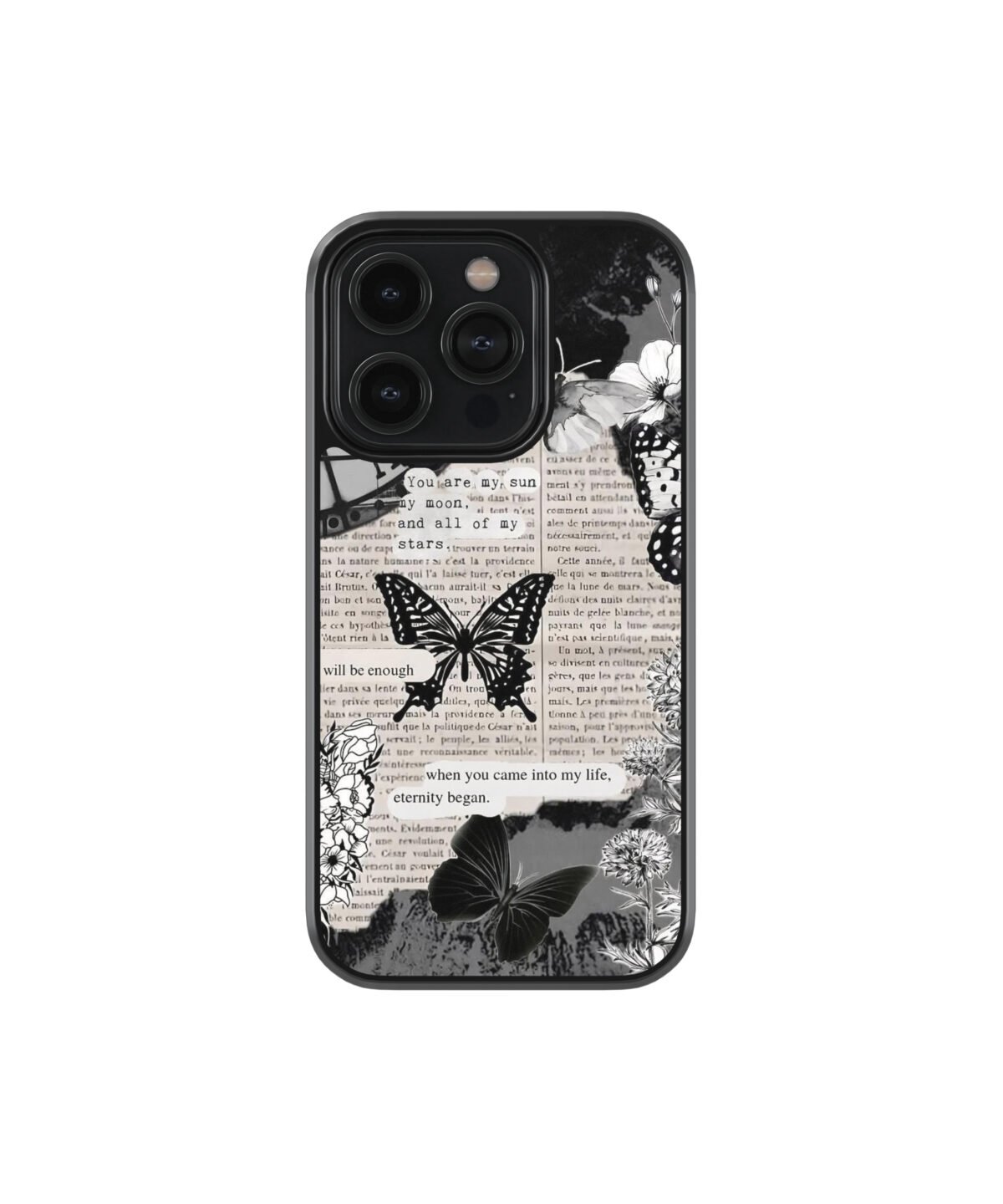 Newspaper Vintage Premium Glass Phone Cases - Image 1