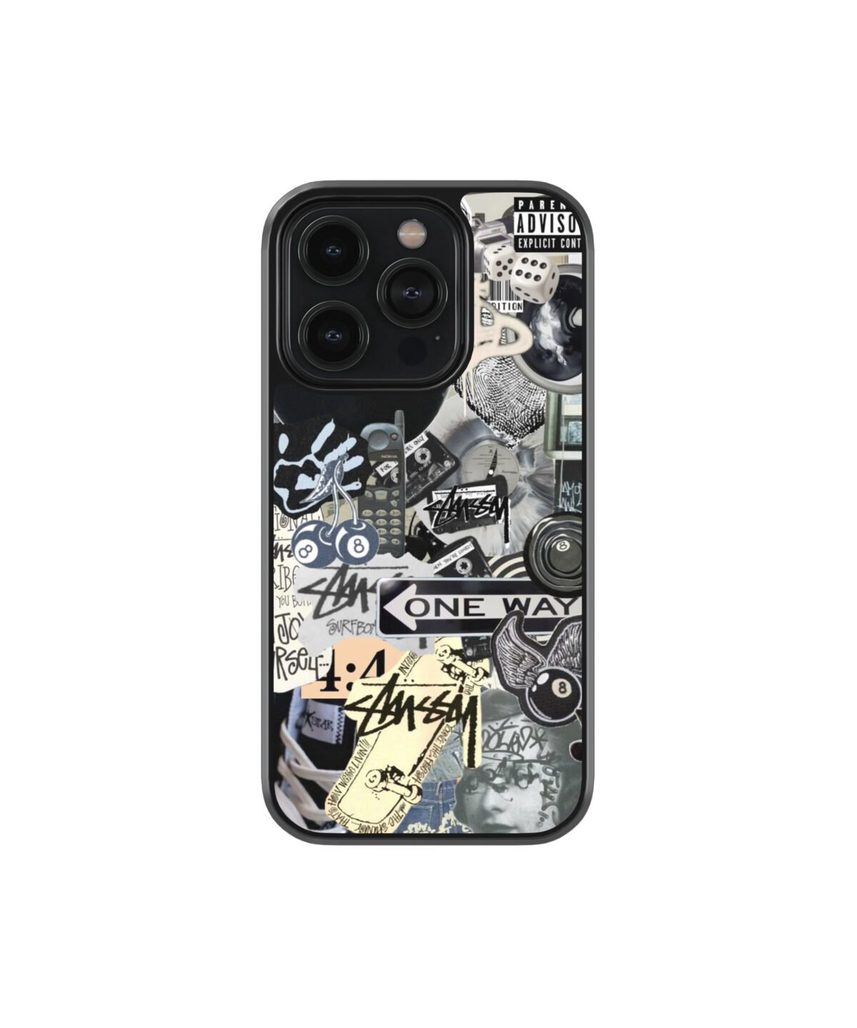 One Way Premium Glass Phone Cases - Image 1