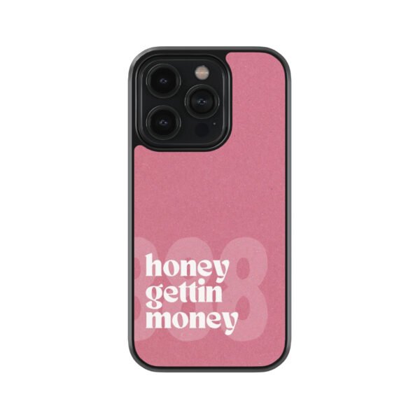 Honey Getting Money Premium Glass Phone Case