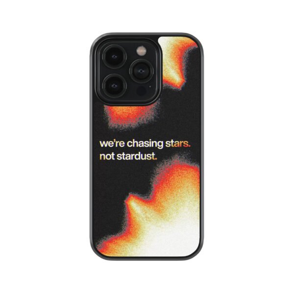 We are chasing Stars Premium Glass Phone Case