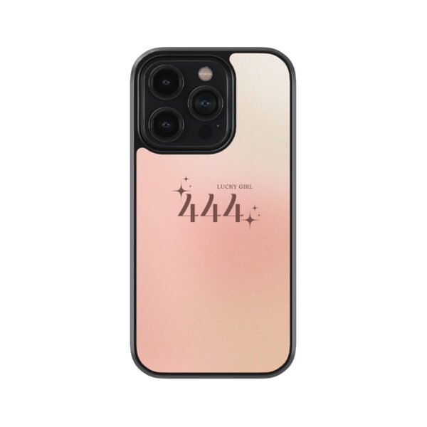 444 Lucky Girl Premium Glass Phone Case