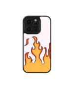 Flame Funky Premium Glass Phone Case