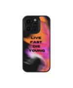 Live Fast Die Young Premium Glass Phone Case