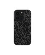 Line Art Abstract Premium Glass Phone Cases