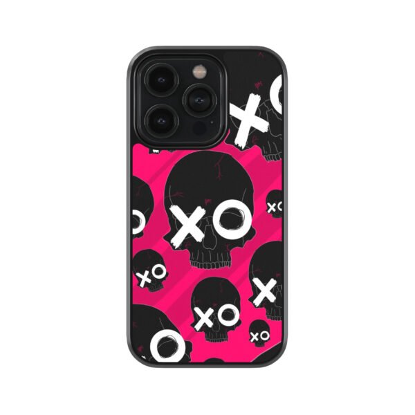 Skeleton Funky Premium Glass Phone Case
