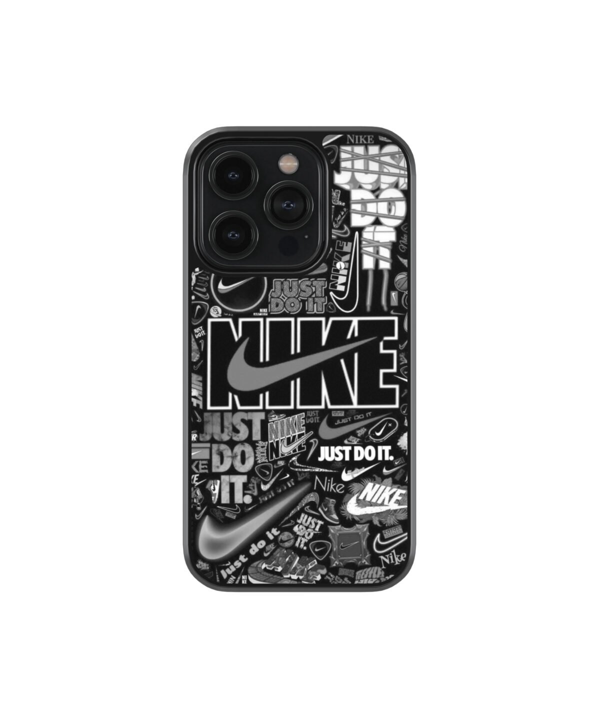 Nike Swoosh 2 Premium Glass Phone Case - Image 1