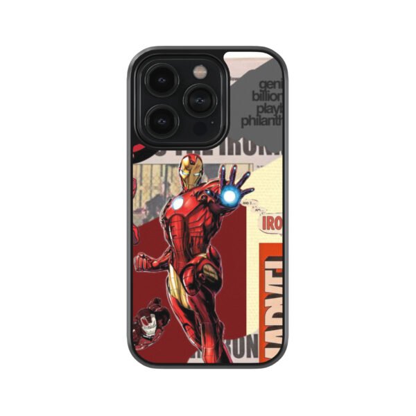 Iron Man Spotify Premium Glass Phone Cases