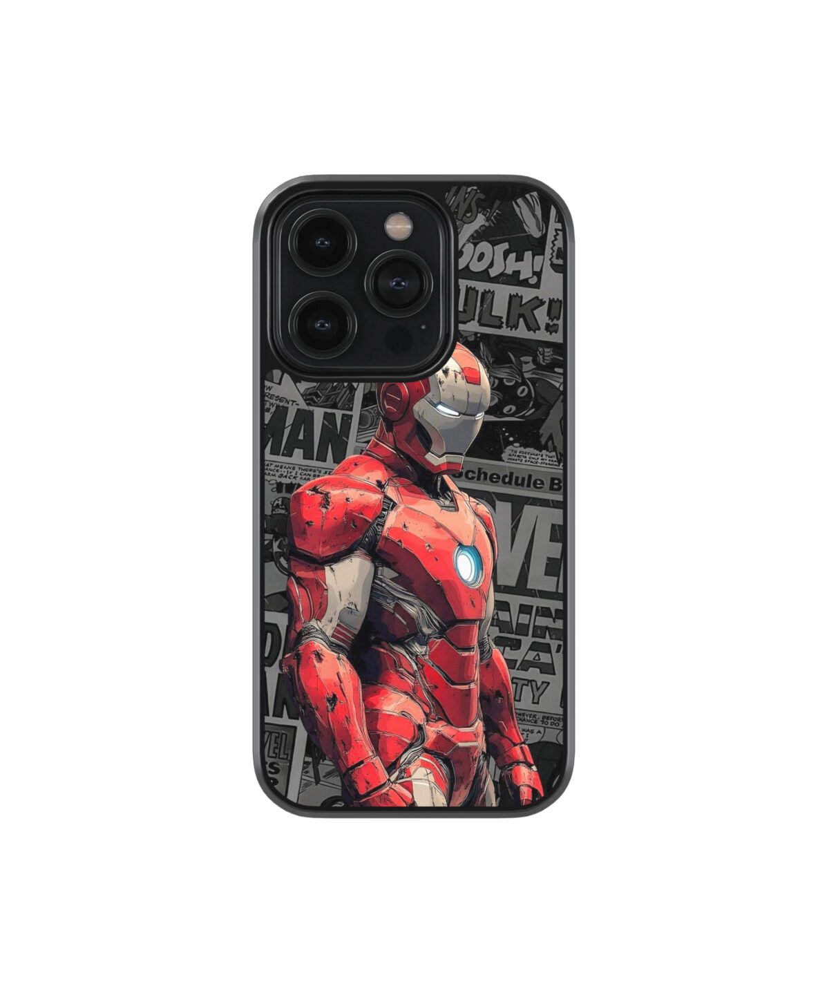 Iron Man Marvels Premium Glass Phone Case - Image 1